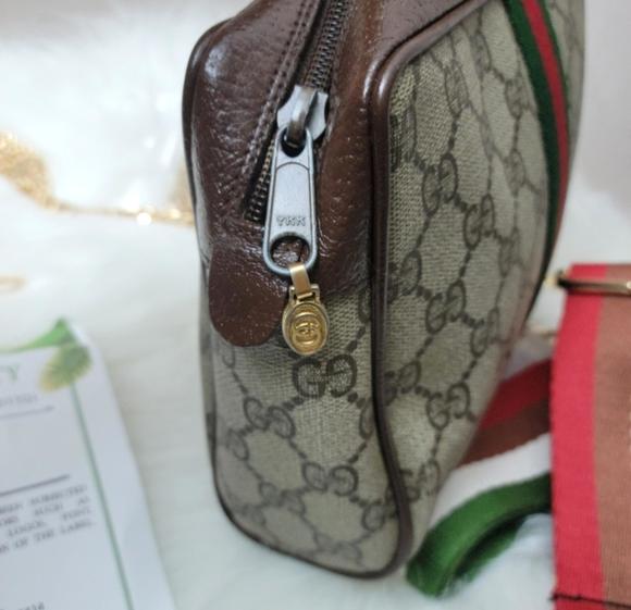 Authentic Gucci vintage web sherry line clutch - Picture 8 of 10